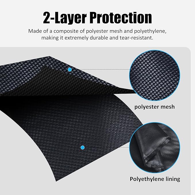 Gloppie Shoe Bags for Travel, (2-Pack) Shoe Storage Bag with Drawstring, Packing Organizer for Sneakers, Gym, Luggage, Closet, Weekender Overnight Travel Essentials