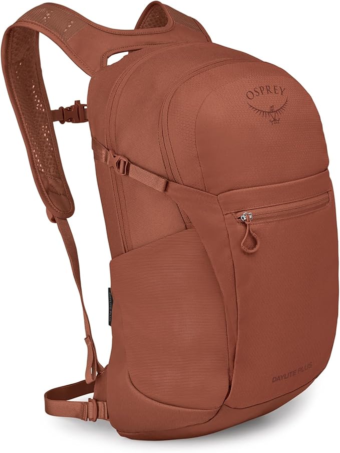 Osprey Daylite Plus Commuter Backpack - Everyday Pack with Laptop Sleeve, Bottle Pockets, and Extra Storage, Porcelain Orange
