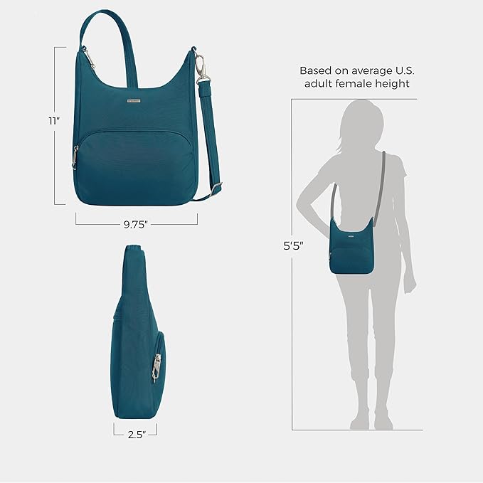 Travelon Anti-Theft Classic Essential Messenger Bag