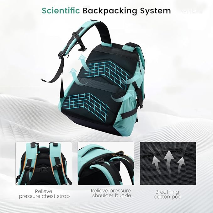 LOVEVOOK Laptop Backpack for Women with Large Cup Holder,17.3 Inch Work Computer Bag with Chest Buckle Back Pad Shoulder Buckle,Waterproof Business Backpack College Teacher Bag for Gift Travel