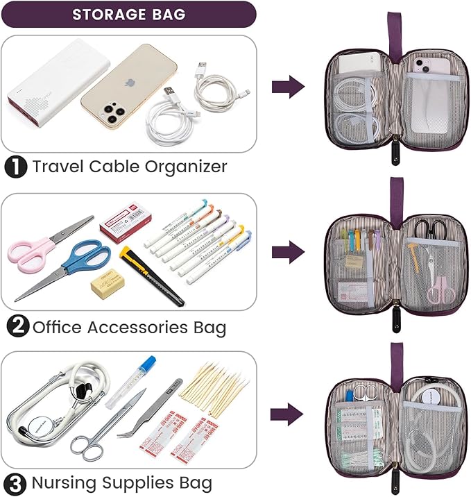 LOVEVOOK Laptop Backpack for Women, Teacher Nurse Bag Work Travel Computer Backpacks Purse,Water Resistant Daypack,Beige Purple 17.3in