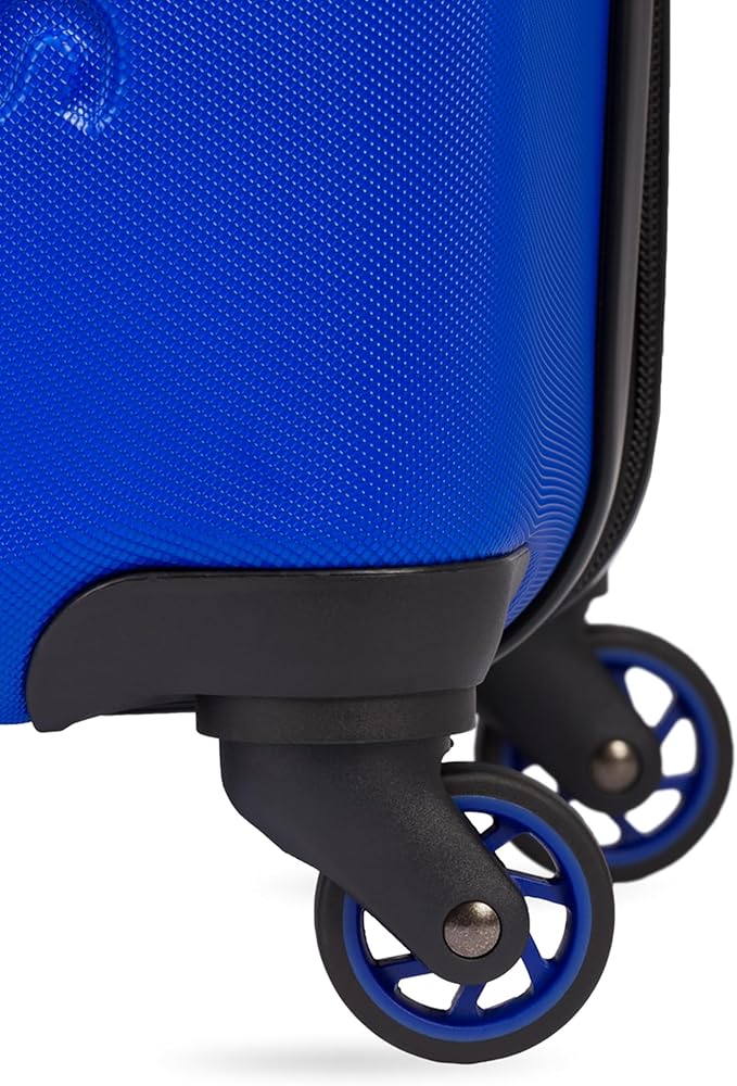 SwissGear 7366 Signature Hardside Expandable Luggage with Spinner Wheels, TSA Lock, Cobalt, Checked-Medium 23-Inch