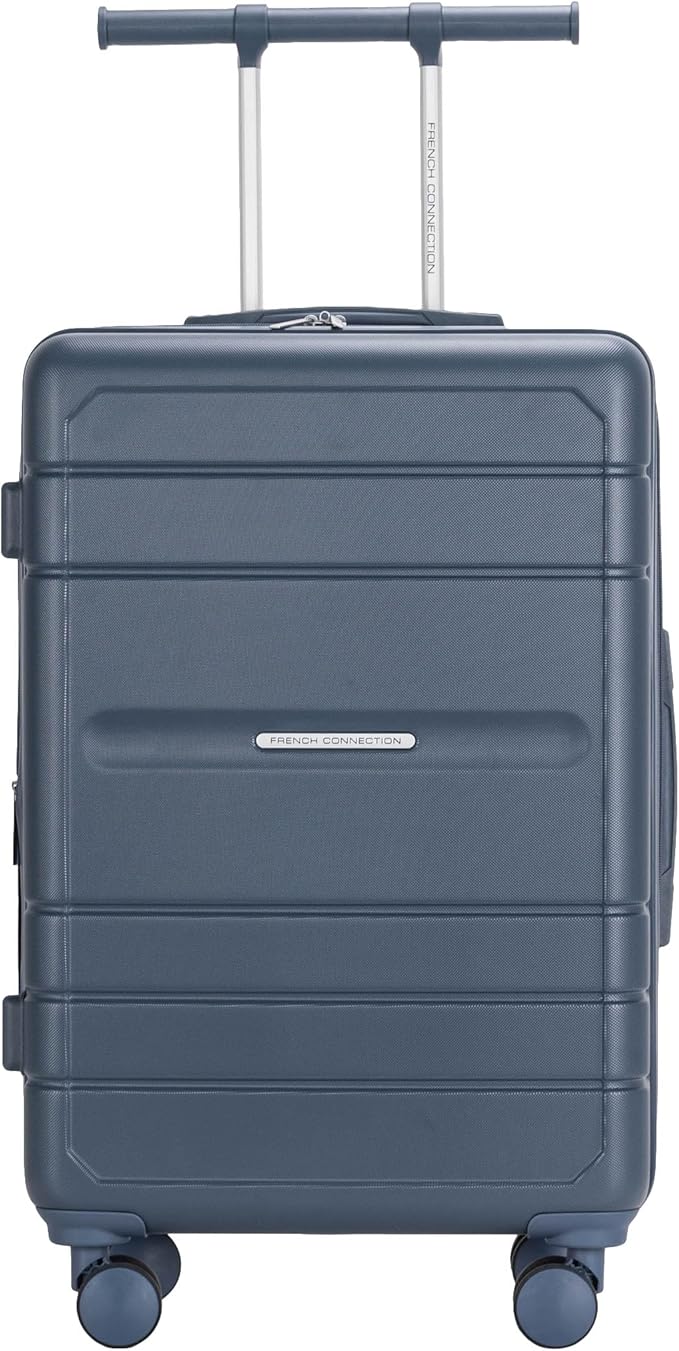 French Connection Le Voyage Luggage Set, Navy, 3 Piece Set
