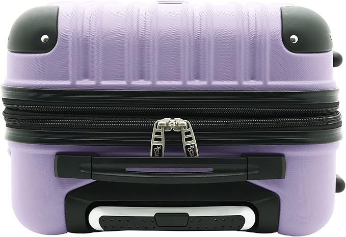 Travelers Club Midtown Hardside 4-Piece Luggage Travel Set, Lilac