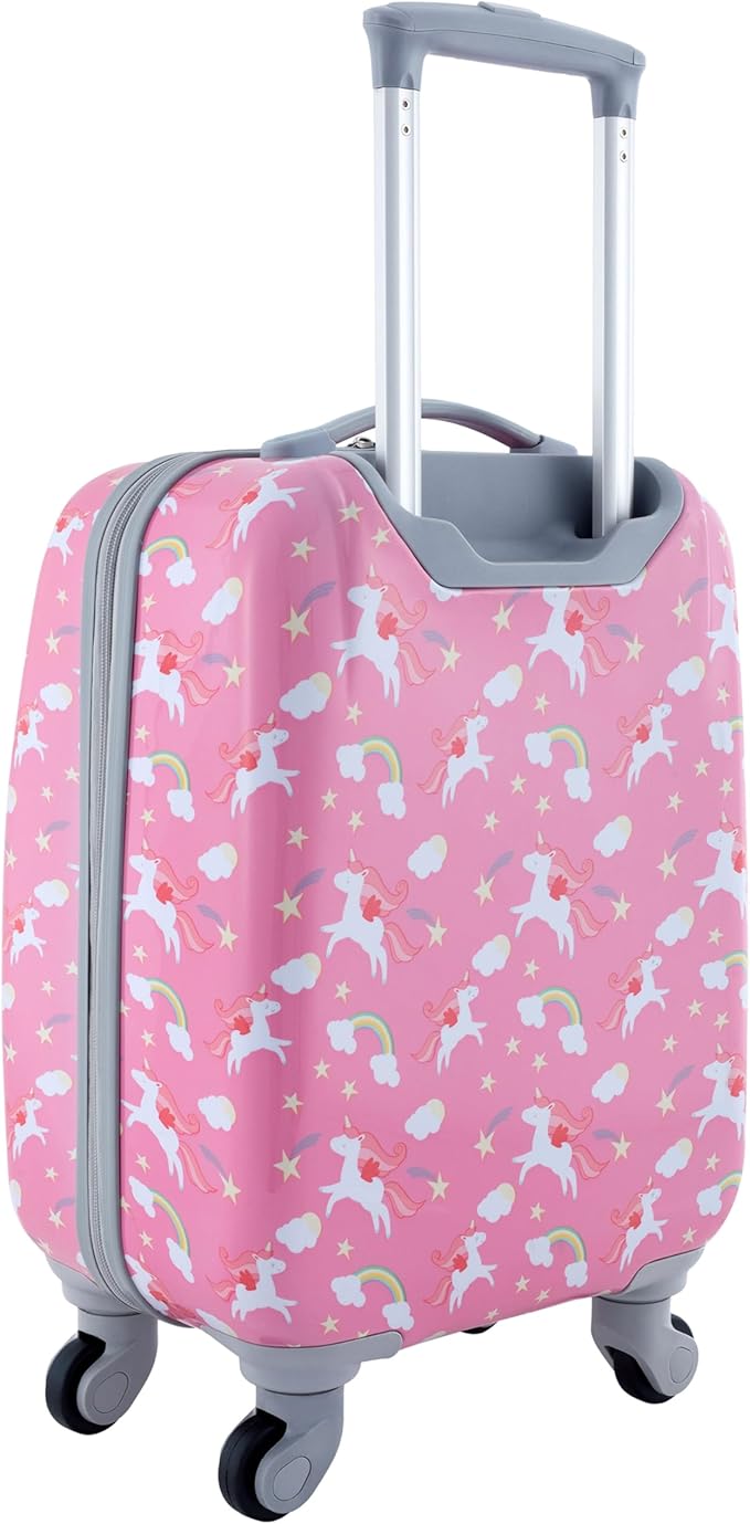 Travelers Club 5 Piece Kids' Luggage Set, Unicorn