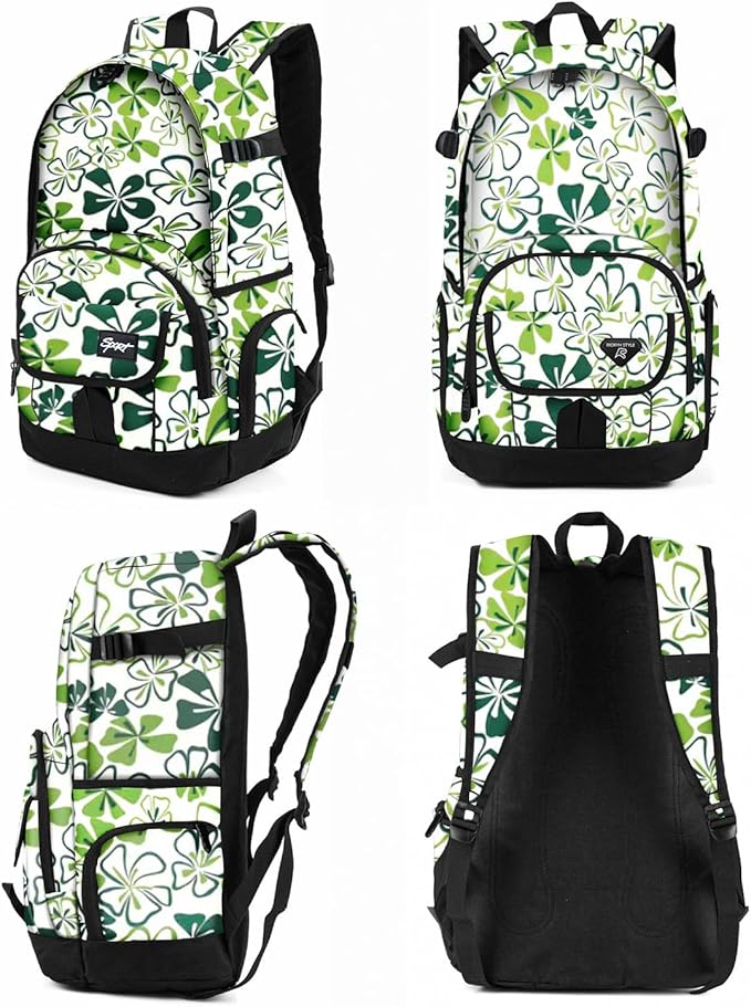 rickyh style School Backpack Travel Bag for Men & Women Lightweight College Back Pack with Laptop Compartmen