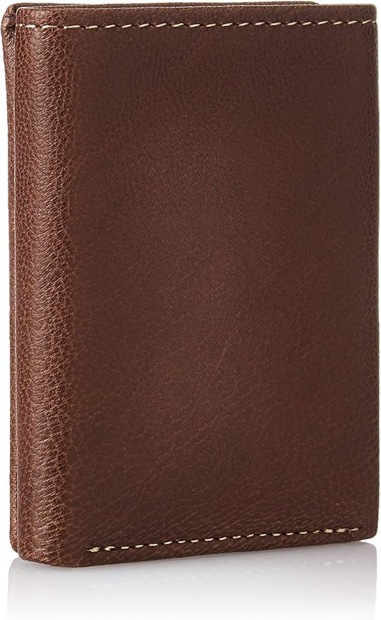 Timberland Men's Genuine Leather RFID Blocking Trifold Wallet