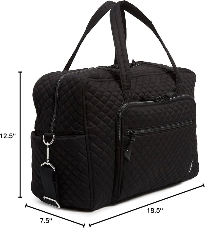 Vera Bradley womens Cotton Weekender Travel Bag