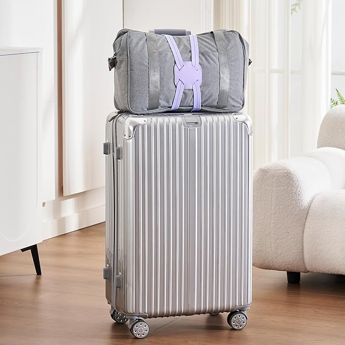 Travelkin Luggage Straps Bag Bungees add a Bag, Luggage Bungee for suitcases Elastic Strap Belt