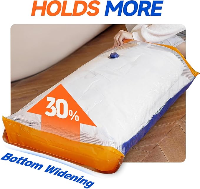 Vacuum Storage Bags with Rechargeable Cordless Pump,21 Pack 3 Size Compression Packing Cubes Seal Bags, Space Saver for Clothes and Clothing Blankets Organization Space Saving