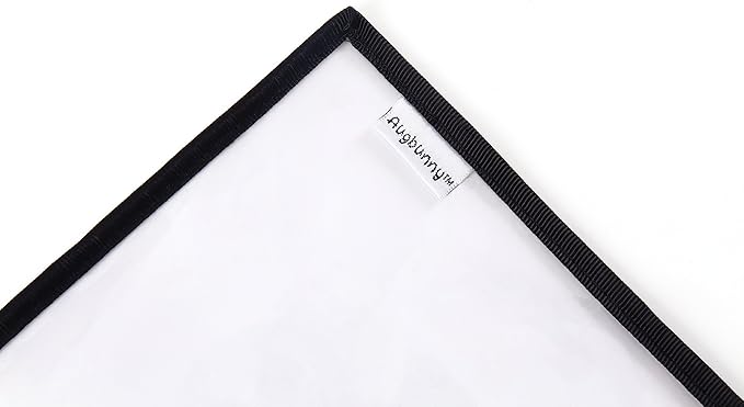 Multi-purpose Water Resisitant Clear PVC Organizer Bag Pouch with Zipper Closure 6-pack