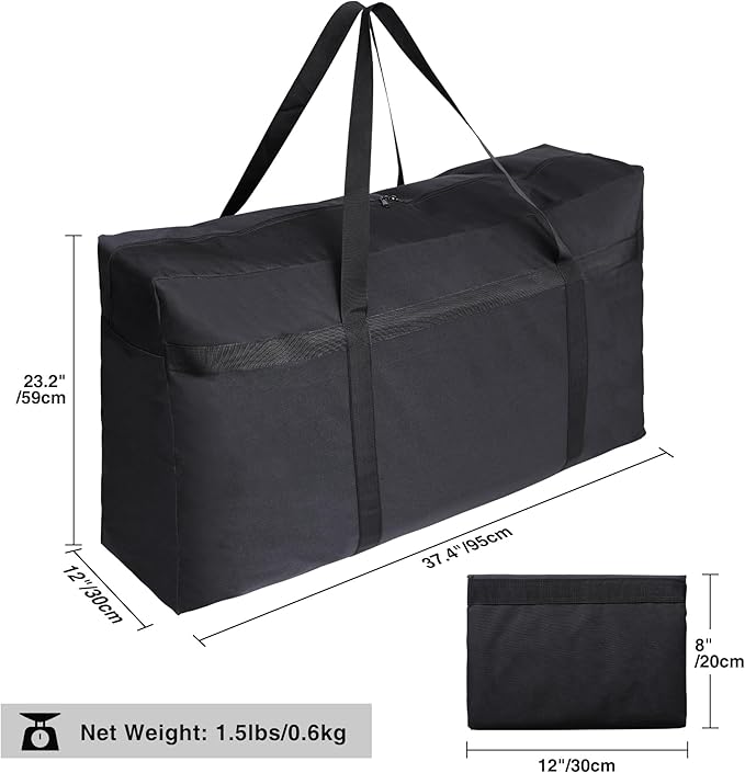 REDCAMP Foldable Travel Bag, Large Sports Bag, 75L/96L/100L, Lightweight Waterproof Tote Bag