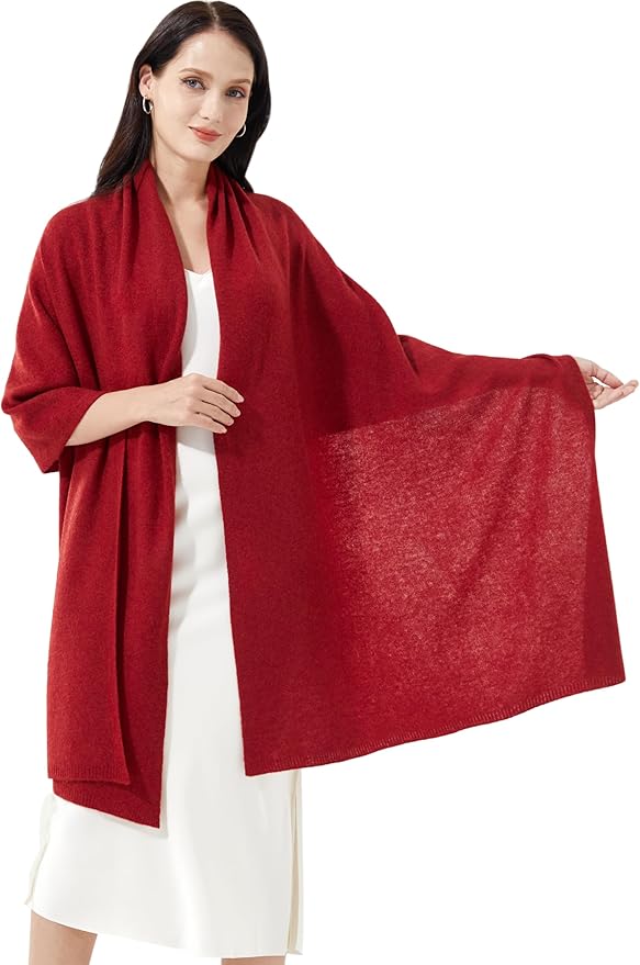 Soft Cashmere Blend Wrap Chic Scarf Stole for Women Wayfarer Travel Extra Large 87"x28"