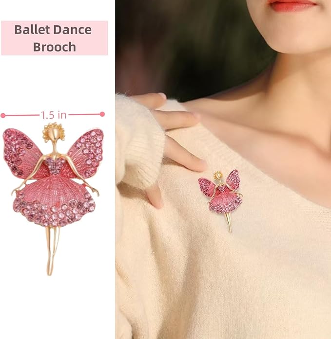 Ballet Dance Shoe Makeup Bag For Little Girls, Ballerina Slipper Makeup Pouch Bag, Ballet Pointe Shoes Gifts (Pink-B1)