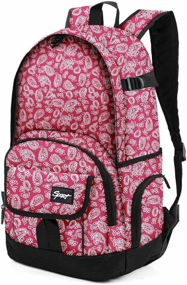 rickyh style School Backpack Travel Bag for Men & Women Lightweight College Back Pack with Laptop Compartmen