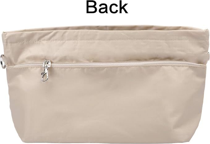 Vercord Handbag Purse Tote Pocketbook Organizer Insert Zipper Closure 11 Pockets 3 Sizes Many Colors