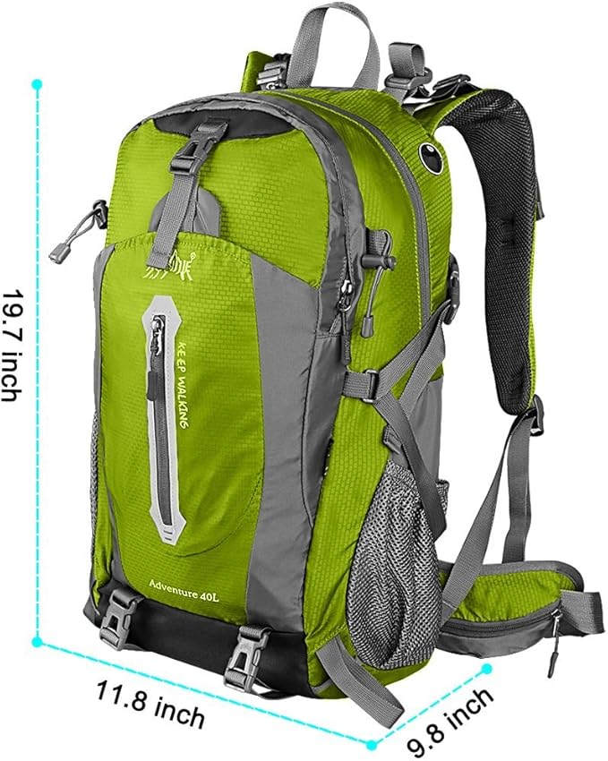WATERFLY Lightweight Packable Hiking Backpack: 30L Foldable Travel Daypack Ultralight Camping Day Pack for Woman Man
