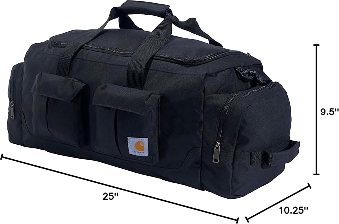 Carhartt 40L Utility Duffel, Heavy-Duty Gear Bag for Jobsite, Gym, & Travel, Duffel Bag