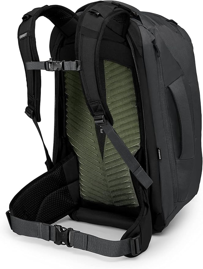 Osprey Farpoint 40L Men's Travel Backpack, Tunnel Vision Grey