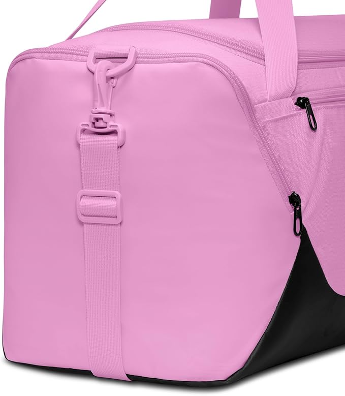 Nike Brasilia Duffel (Small), Light Magenta/Black/Black, MISC