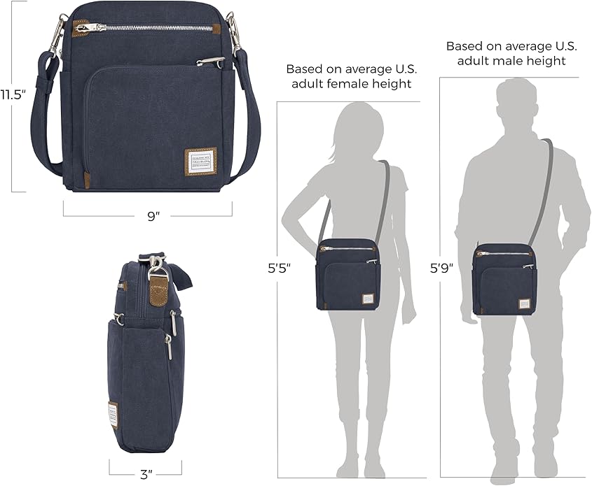 Travelon Anti-Theft Heritage Tour Bag