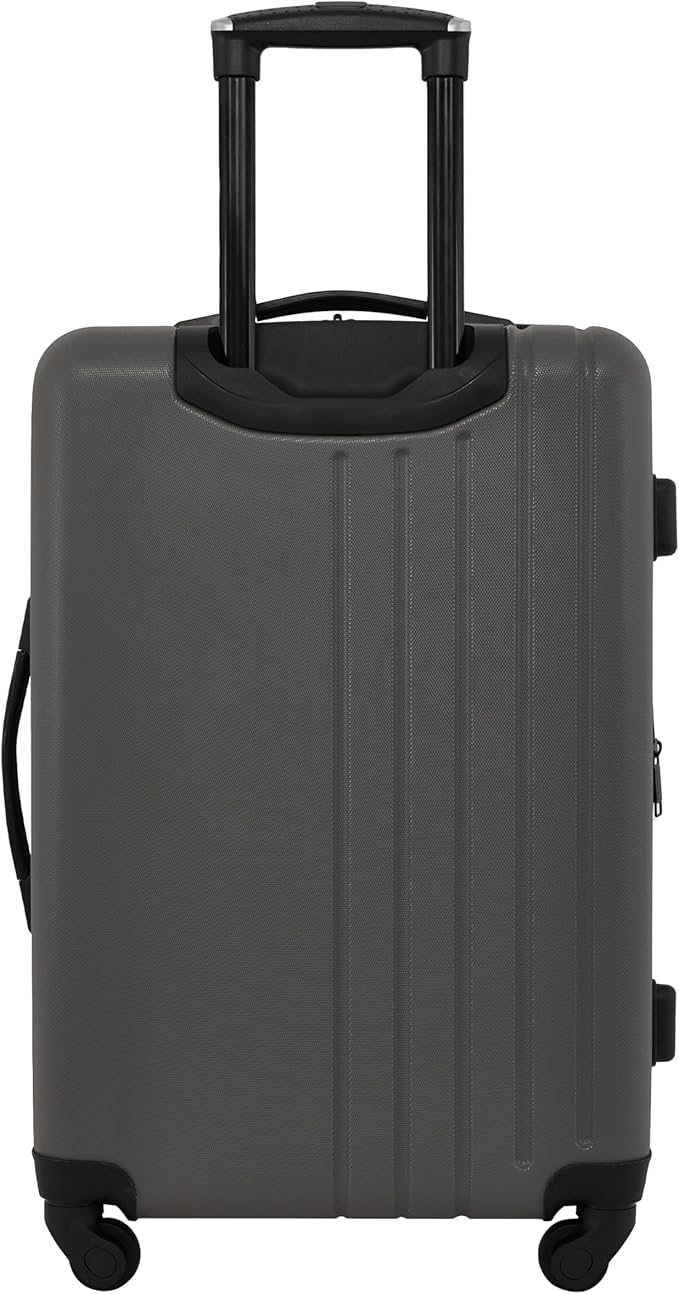 Wrangler Quest Luggage Set, Granite Gray, 3 Piece Set (30"/26"/22")