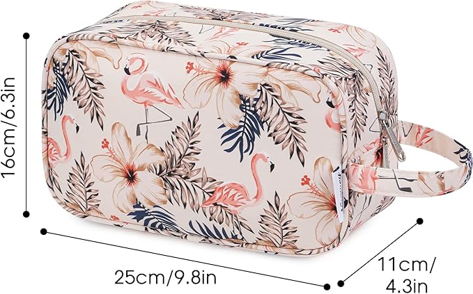 Narwey Travel Toiletry Bag for Women Traveling Dopp Kit Men Travel Bag for Toiletries Cosmetic Bag Makeup Bag Medicine Bag for Traveling