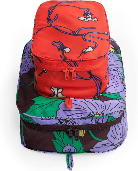 BAGGU Packing Cube Set - Poppy Mix