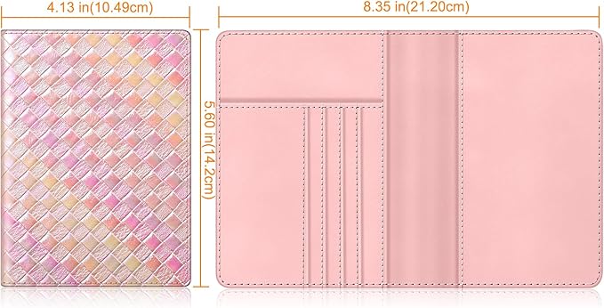 FINTIE Passport Holder, Slim Travel Wallet RFID Blocking Card Case Cover Passport Cover Protector Essentials with Credit Card Slots for Women/Men | Slim, RFID Blocking, Card Case Cover, Essentials, Credit Card Slots