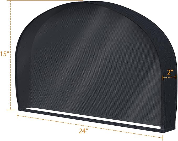 Kntiwiwo Shoulder Covers for Hanging Clothes (Set of 10) Breathable Garment Dust Covers Clothes Protectors Covers for Closet with 2" Gusset for Suit, Coats, Jackets, Dress