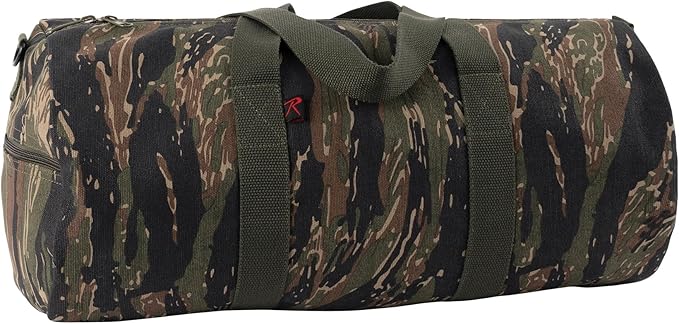 Rothco Heavy-Duty Canvas Shoulder Duffle Bag - Rugged Travel Gym Gear Equipment Bag