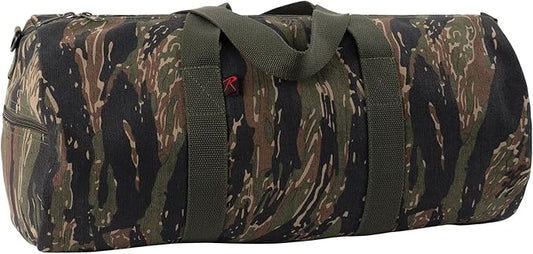 Rothco Heavy-Duty Canvas Shoulder Duffle Bag - Rugged Travel Gym Gear Equipment Bag
