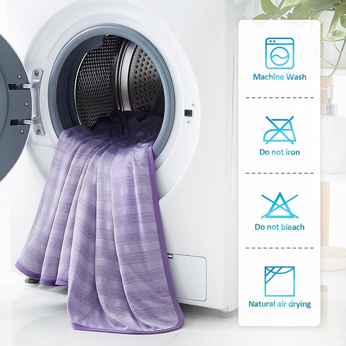 Guohaoi Cooling Blanket (90"x90"Queen Size) for Hot Sleepers and Night Sweats,100% Oeko-Tex Certified,Arc-Chill Q-Max >0.5 Cool Fiber,Ultra Cold Breathable,Comfortable,All-Season.