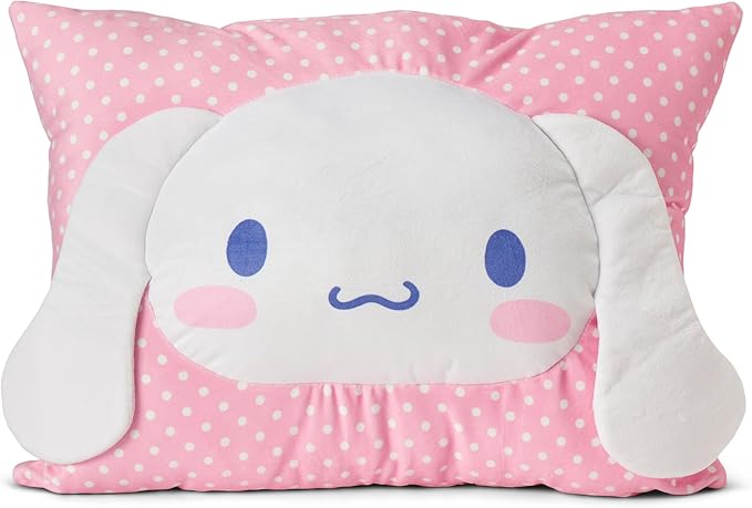Northwest Cinnamoroll Strawberry Delight Silk Touch Throw Blanket 50 x 60 Inches with Plush Pocket Pillow 14 x 20 Inches - Comfy & Cozy Blanket & Pillow Set for Boys and Girls