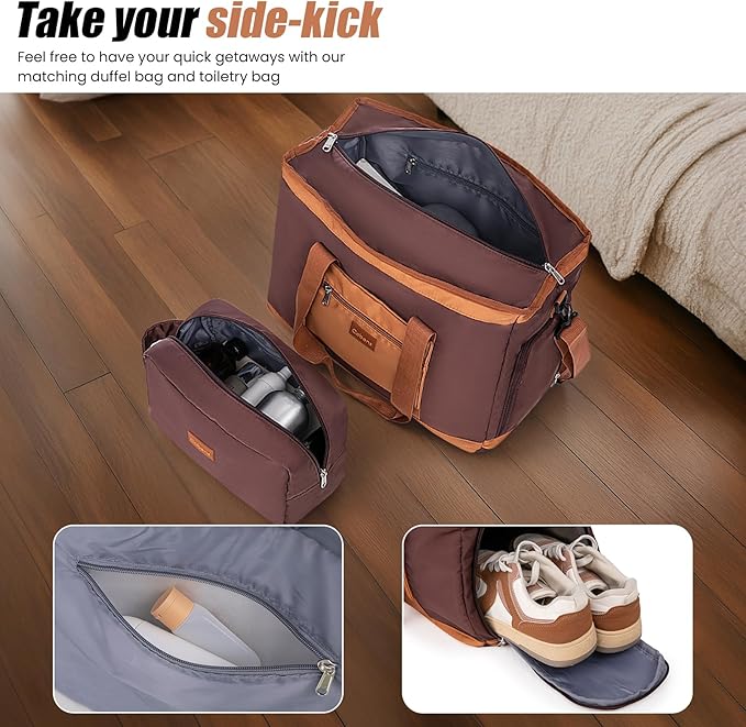 Expandable Luggage Sets 5 Piece with Detachable Spinner Wheels and TSA Lock,ABS Hard Case Suitcases with Wheels,Carry On Luggage Set