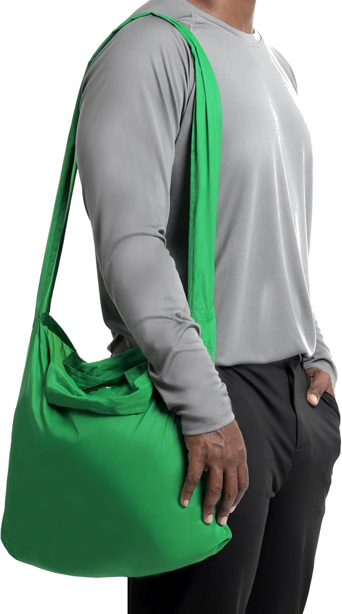 SYZY World's Most Compact Travel Tote Bag Portable Shopping Beach Market Bag - Reusable Collapsible Stuffable