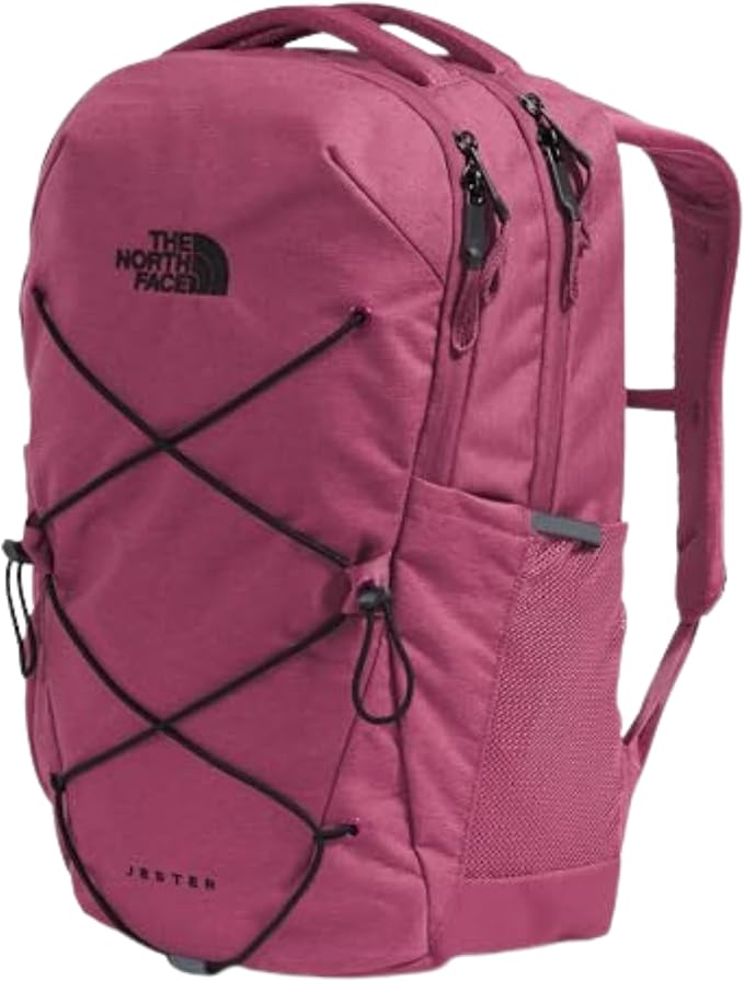 The North Face Women's Jester Everyday Laptop Backpack - PFAS Free, Cyber Berry Dark Heather, One Size