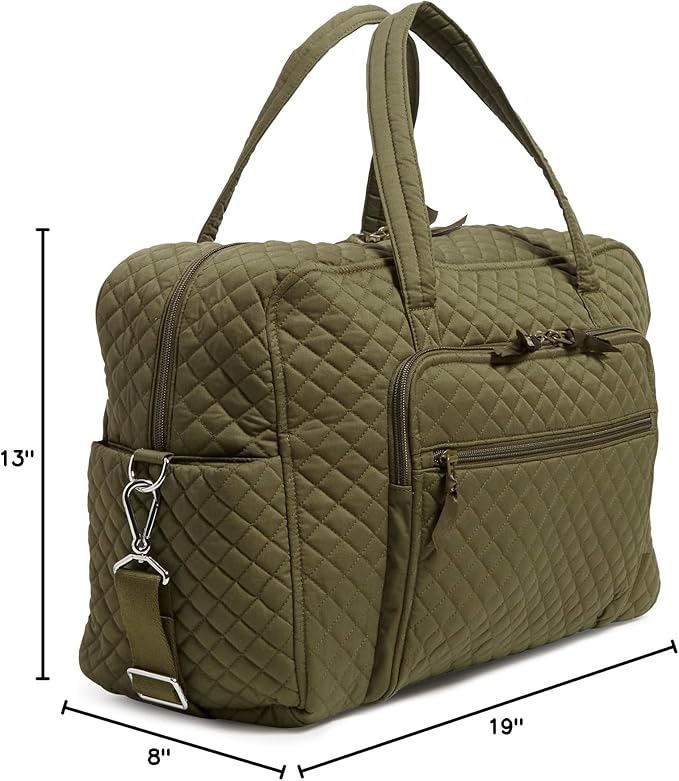Vera Bradley womens Cotton Weekender Travel Bag