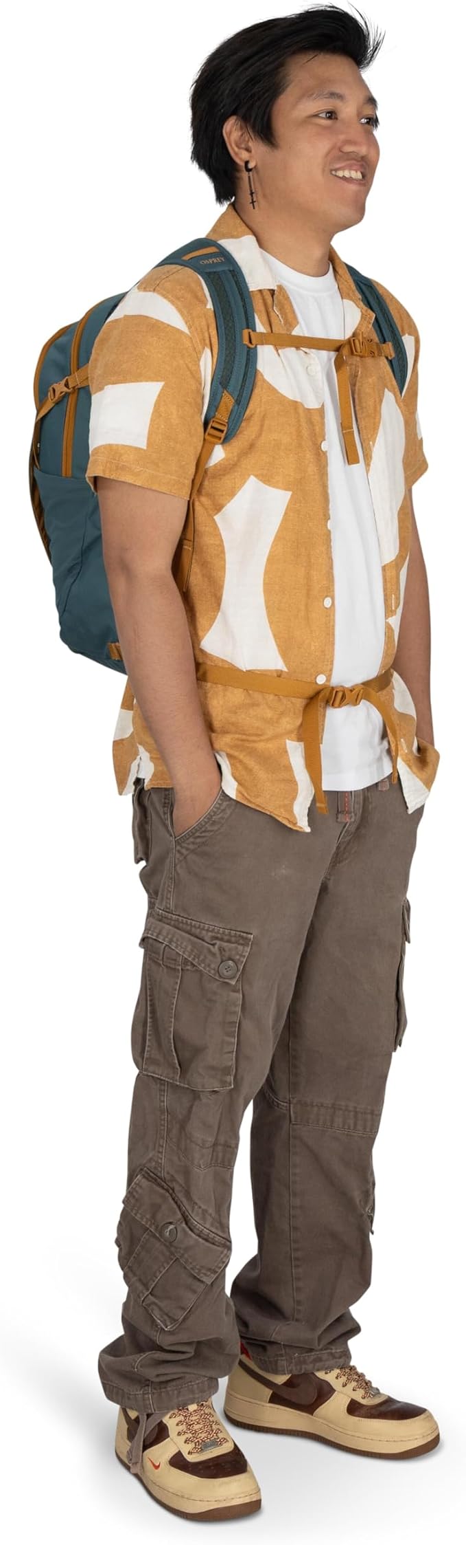 Osprey Daylite Plus Commuter Backpack - Everyday Pack with Laptop Sleeve, Bottle Pockets, and Extra Storage, Iris Pink