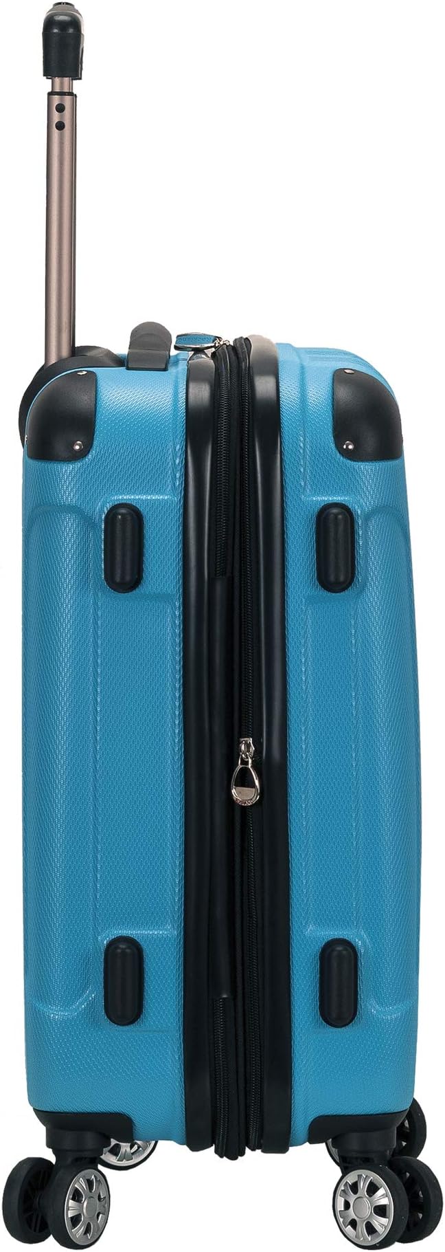 Rockland London Hardside Spinner Wheel Luggage, Turquoise, 3-Piece Set (20/24/28)