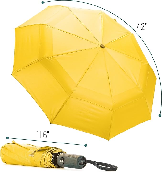 Mr. Pen- Windproof Travel Umbrella, Automatic Umbrellas for Rain, Compact