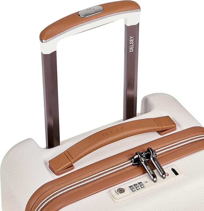 DELSEY PARIS Chatelet Air 2.0 Hardside Luggage with Spinner Wheels, Angora, 2 Piece Set (19/28)