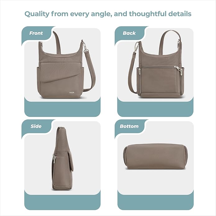 Travelon Anti-Theft Classic Messenger Bag