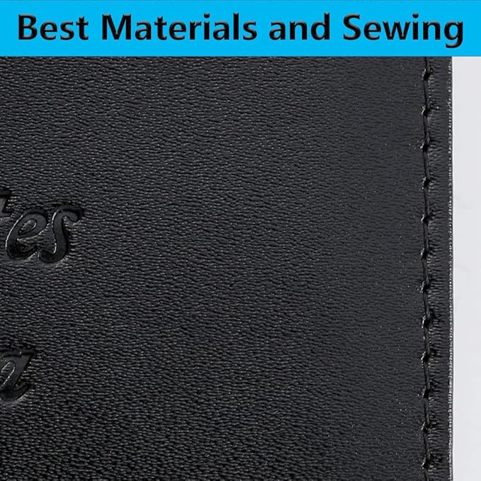 Passport Holder Cover Wallet Travel Essentials RFID Blocking Leather Card Case International Must Haves Travel Accessories for Women Men(113#Black)