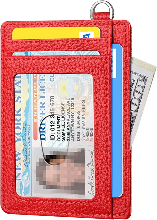 FurArt Slim Minimalist Wallet, Front Pocket Wallets, RFID Blocking, Credit Card Holder for Men