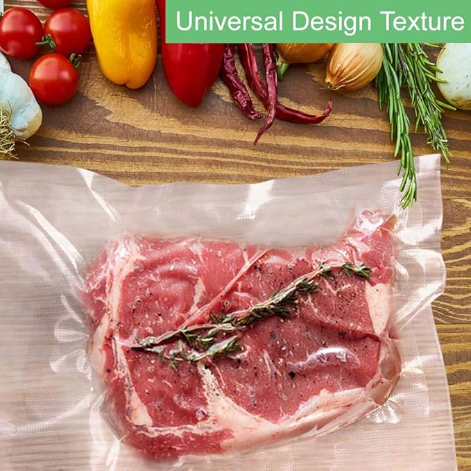 O2frepak 100 Plus Quart 10" x 13" Vacuum Sealer Bags with BPA Free and Puncture Prevention,Vacuum Seal Freezer Bags,Great for Sous Vide Vaccume Sealer PreCut Bags