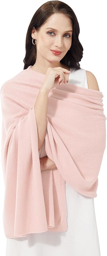 Soft Cashmere Blend Wrap Chic Scarf Stole for Women Wayfarer Travel Extra Large 87"x28"