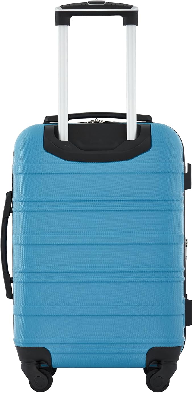 Travelers Club Phoenix Luggage, Blue Moon, 22-Inch Carry-On