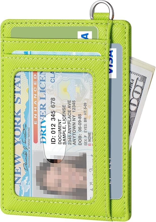 FurArt Slim Minimalist Wallet, Front Pocket Wallets, RFID Blocking, Credit Card Holder for Men