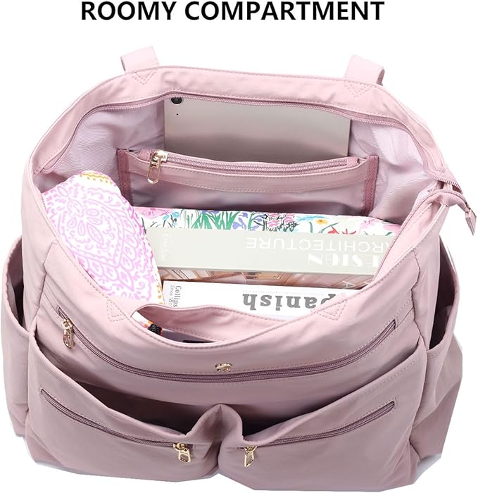 Weekender Bag Carry On Bag Overnight Tote Travel Duffle with 13 Pockets for Travel,Work，Gym,Beach,Teacher,Nurse